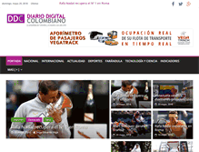 Tablet Screenshot of diariodigitalcolombiano.com